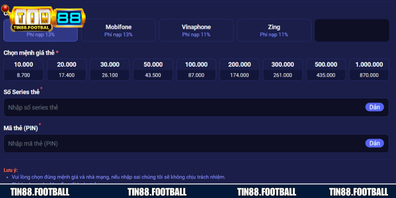 Đa phương thức gửi kinh phí cho hội viên mới chọn lựa