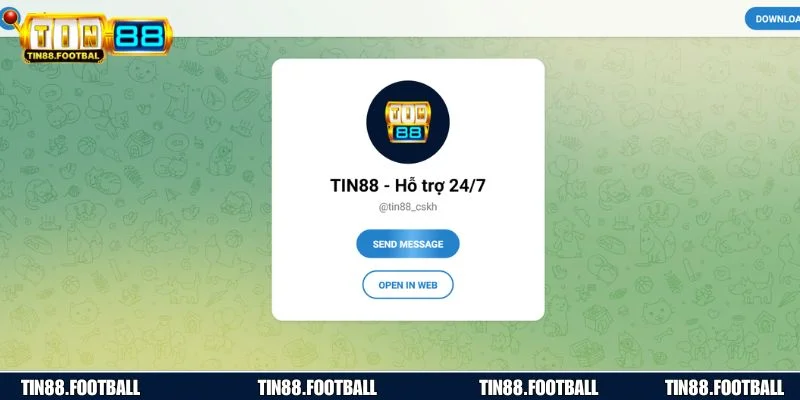  Khám phá nhiều kênh liên hệ TIN88 linh hoạt, tiện lợi