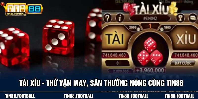 Tài Xỉu - Thử Vận May, Săn Thưởng Nóng Cùng TIN88